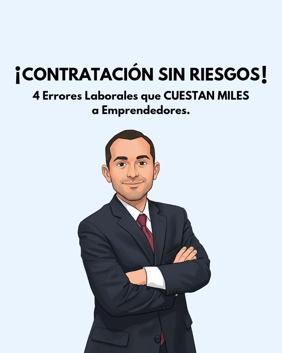 campoy_samuel's tweet photo. Muchos emprendedores cometen los mismos errores al iniciar su negocio… y terminan pagando miles en multas o demandas. 😬💸

Protégete desde el principio: con asesoría legal, registro de marca y una estructura sólida, tu empresa crece sin riesgos ni sorpresas. ❌

Sigue mi cuenta https://t.co/vwyvoSIxtk