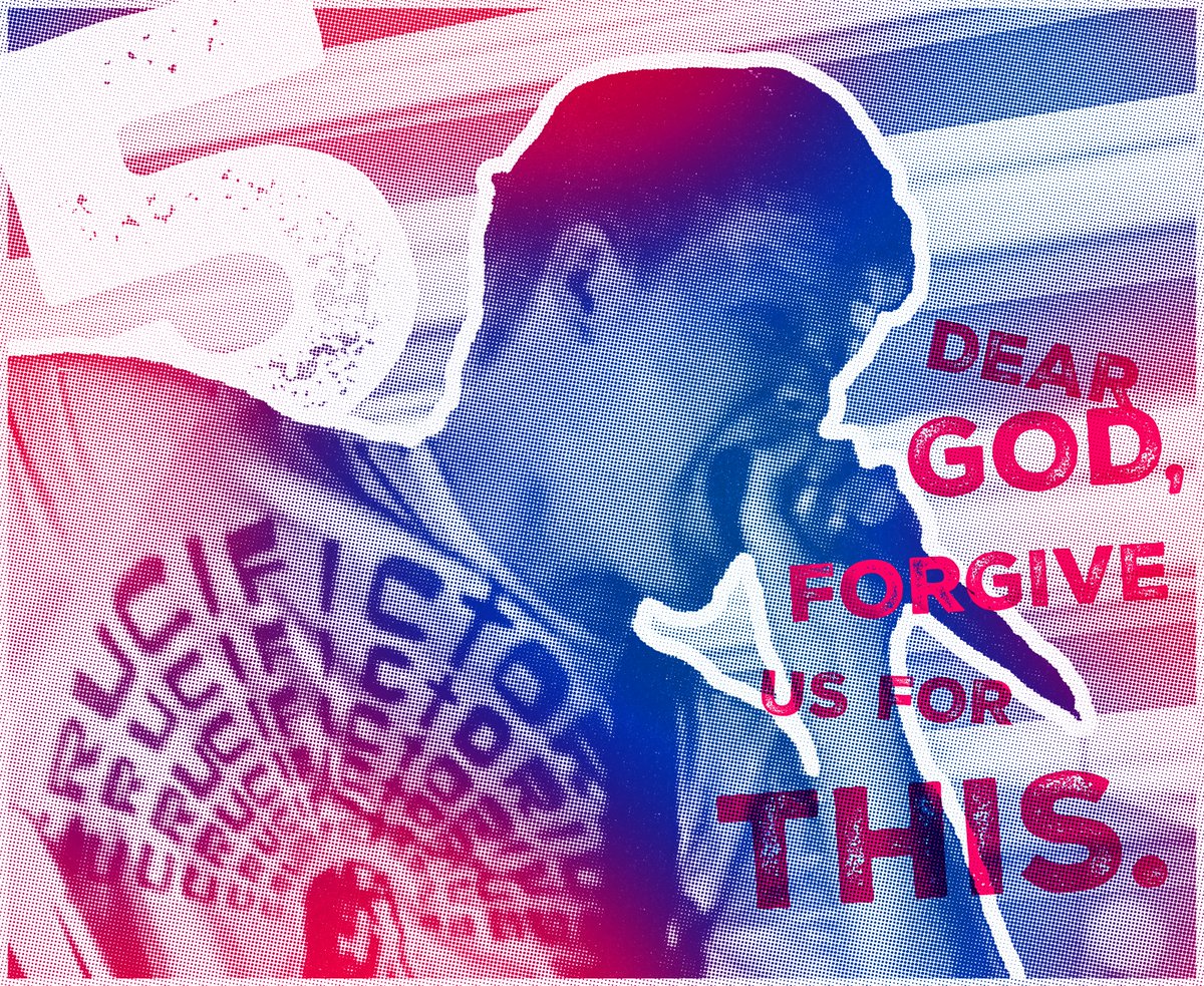 jrd_clrk's tweet image. Trying to get my favorite ficticious band back together. Help me out, Friday Night Lights fans -- 

&apos;Crucifictorious - Screaming Landry&apos; design on @TeePublic! tee.pub/lic/OGuNBnBwCoA