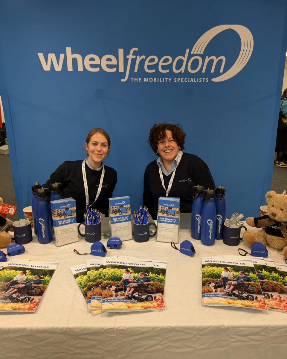 Wheelfreedom's tweet image. Our team had a fantastic day showcasing our range of seating solutions at the Occupational Therapy Adaptation Conference in Brighton and chatting with health professionals✨ A huge thank you to everyone who stopped by 😆 

#mobilitysolutions #OTAC #mobilitymatters