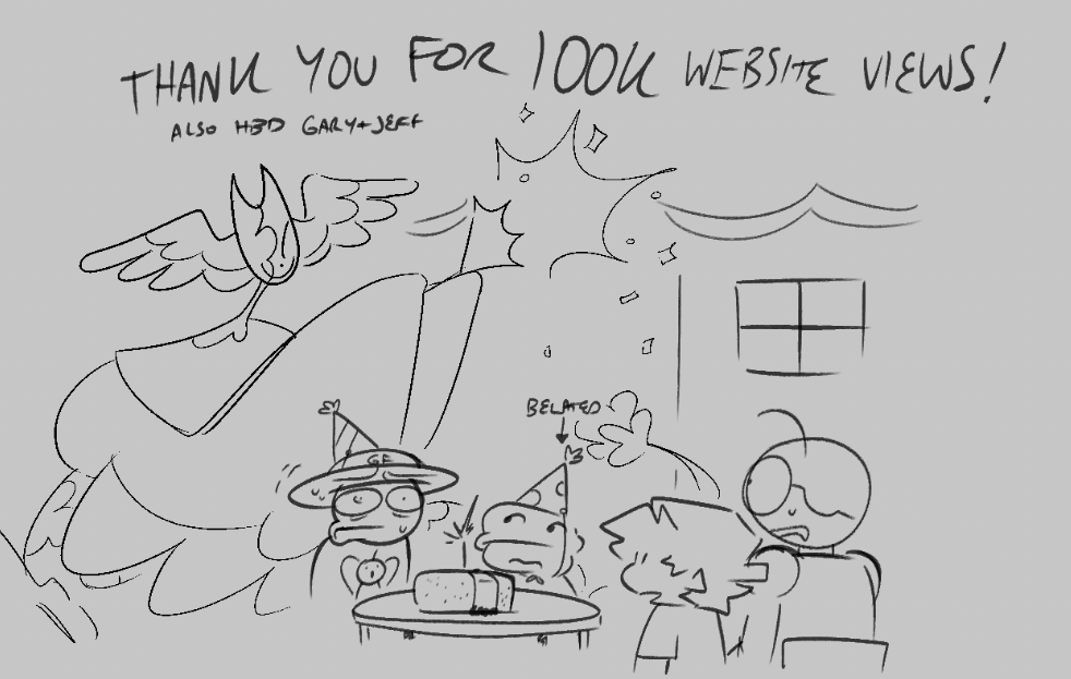 Day 174: 100K VIEWS! and birthdays