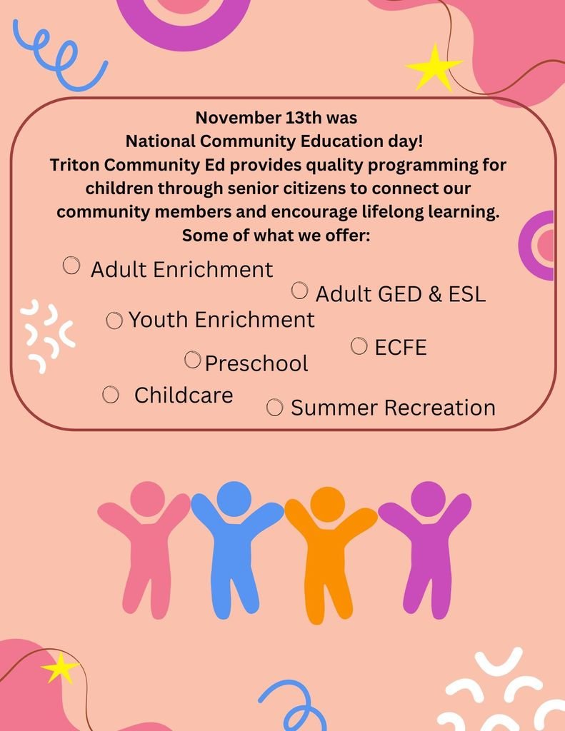 November 13 was National Community Education Day!