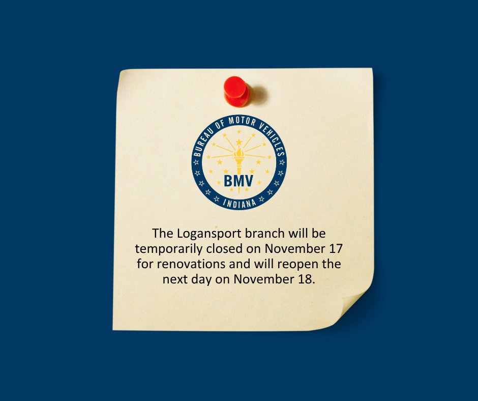 Indiana BMV tweet media