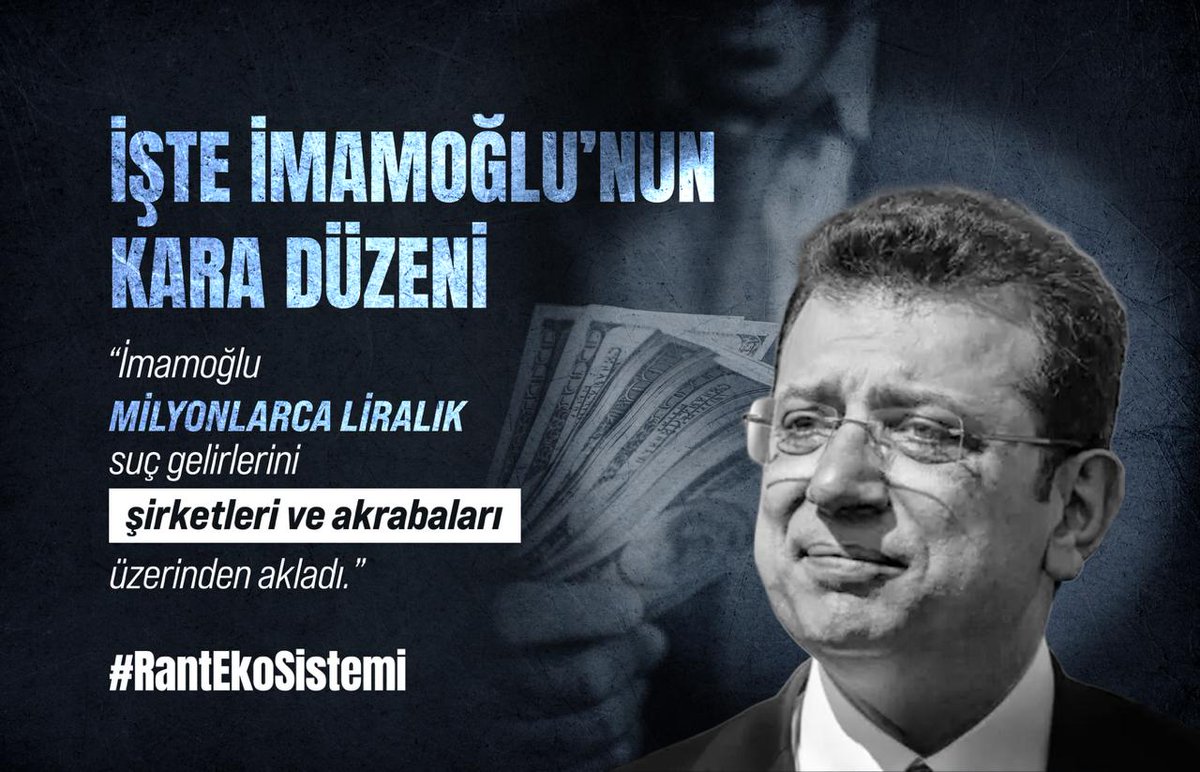 Karanlık ilişkiler, gizli ihaleler, rant masaları…
İşte yıllardır şehirlerimizin kaderini belirleyen #RantEkoSistemi!
Bu düzeni bozmak; hizmeti ve hakkaniyeti hâkim kılmak için buradayız. Cumhurbaşkanımız Sn. <a href="/RTErdogan/">Recep Tayyip Erdoğan</a>’ın liderliğinde, temiz belediyecilikle şehirlerimizi hak