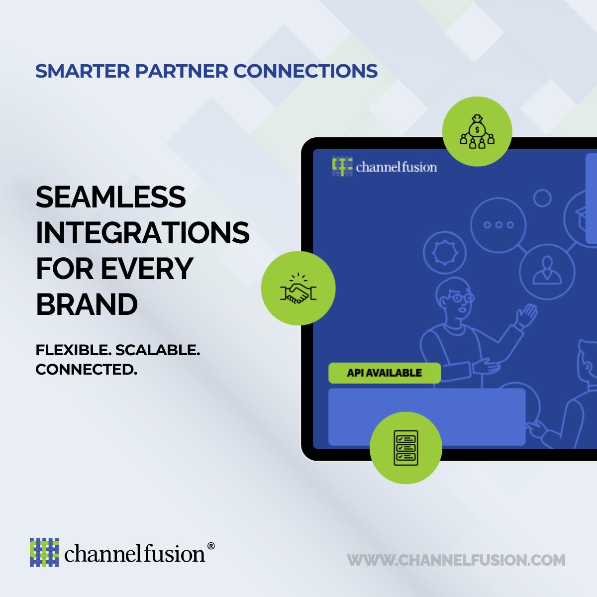 Channel_Fusion's tweet image. Technology should adapt to your ecosystem, not the other way around. Channel Fusion integrates with your systems and partners to create smooth, consistent program experiences.
Learn more: tinyurl.com/5m8szbhp

#ChannelFusion #Integrations #MarTech