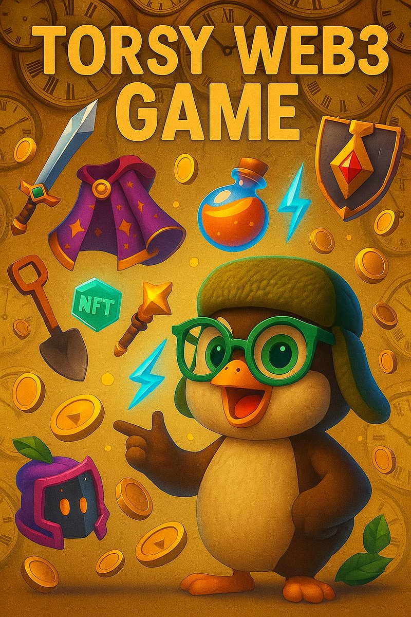 Time is running out! 
Less than 24 hours left to shape the future of #Torsy!
Cast your vote now by connecting your wallet on vote.torsy.meme.
After the voting ends, we’ll reveal the timeline for what comes next.
#TORSY #SOL #BTC #CRYPTO #GAME #P2E #C2E #E2E