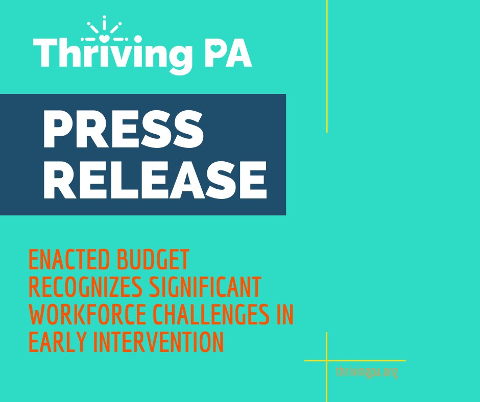 📢 NEW: PA’s early education budget investments are an important step in tackling the teacher shortage crisis.

Read our full statement 💜👇
thrivingpa.org/early-educatio…

#ThrivingPA #EarlyLearning