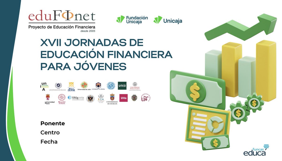 IESJuanaITorde's tweet photo. 📚 Taller de Educación Financiera en 4º ESO.
➡️ Impartido por Fundación Unicaja.
✨ ¡Una experiencia enriquecedora para preparar a nuestros estudiantes para el futuro! 💡💶
#EducaciónFinanciera #PlanDeAcciónTutorial #FundaciónUnicaja #4ESO #AprenderEsCrecer https://t.co/ue87uh0c99