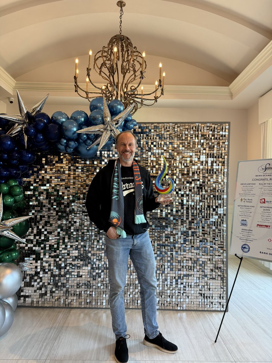 Congratulations to our Founder &amp; CEO <a href="/marcuswalfrid/">Marcus Walfridson</a> for winning the Rising Star award at the 2025 LWRBA Sandies! 🏆