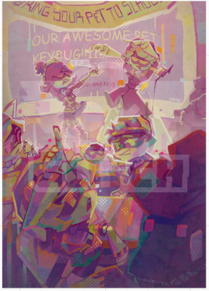 Glitch Store added some goodies for Black Friday and DANG THE POSTERS ARE SO PWETTYYYYY.  I hope this becomes a reoccurring collection.  :3