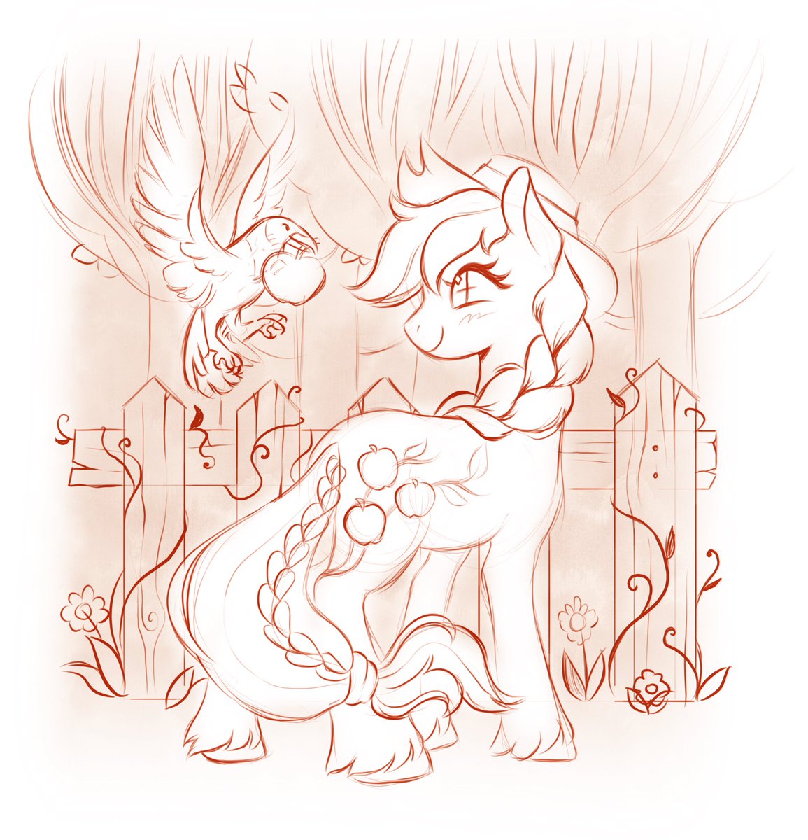 Applejack commish WIP 🍎

#mlp #mylittlepony
