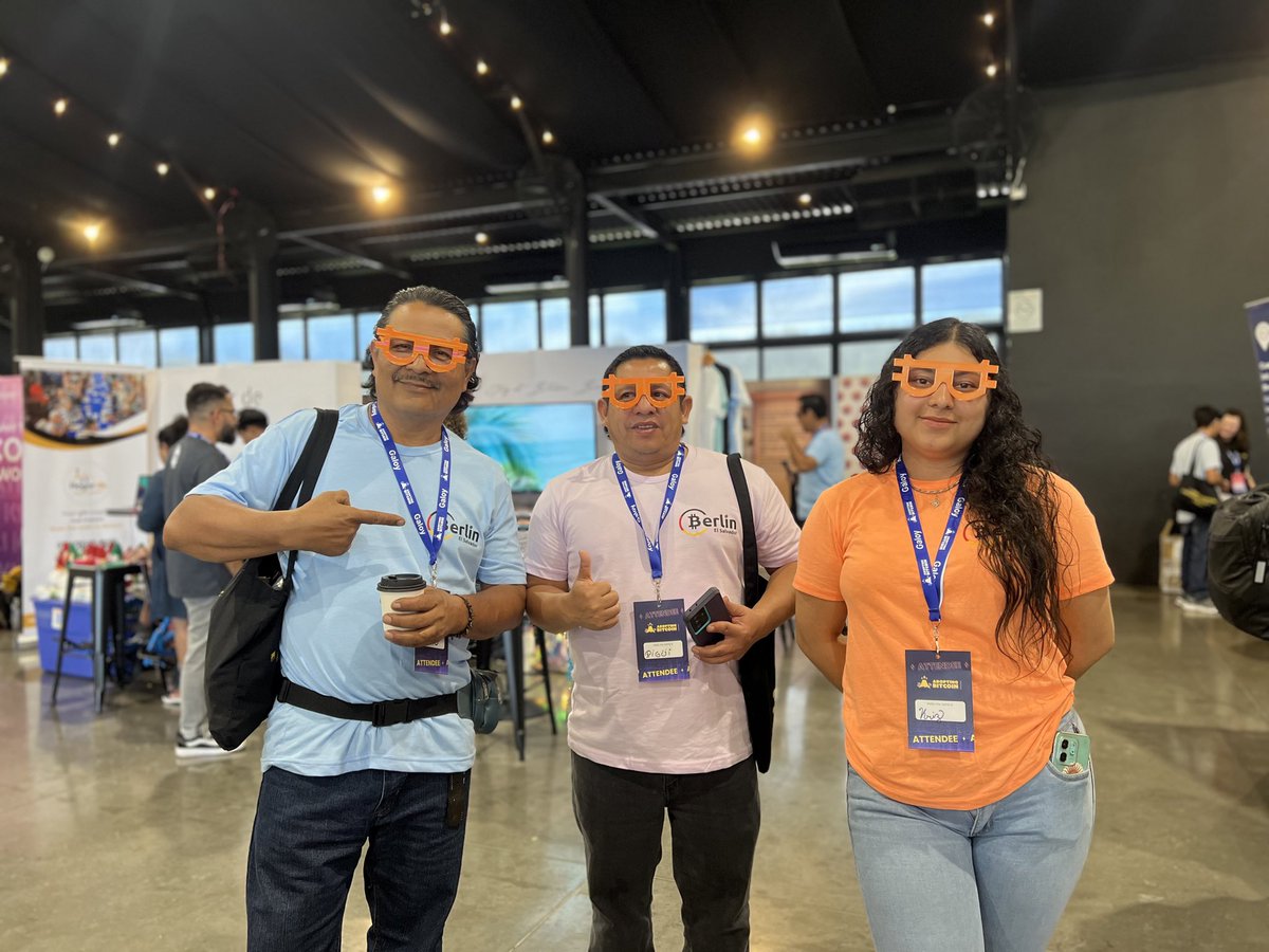 Welcome to the first visitors and donors ever of The Bitcoin Museum <a href="/AdoptingBTC/">Adopting Bitcoin</a> in El Salvador 🥳🚀
<a href="/bullishguate/">Rudy 🟠</a> <a href="/Kriz_solorzano/">kriz</a> <a href="/BTCLifePanama/">Bitcoin Life | 🇵🇦 Panama (commentary)</a>