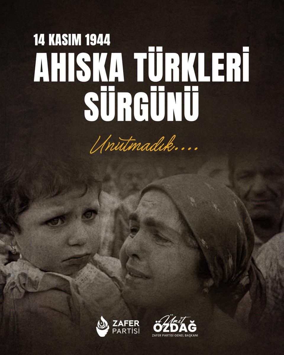 Karapapak15's tweet image. 14 Kasim 1944 #AhıskaSürgünü&apos;nün 80. yıl dönümünde, Stalin&apos;in tren vagonlarında ve sürgünde şehit olan soydaşlarımızı rahmetle anıyoruz. #AhıskaTürkleri