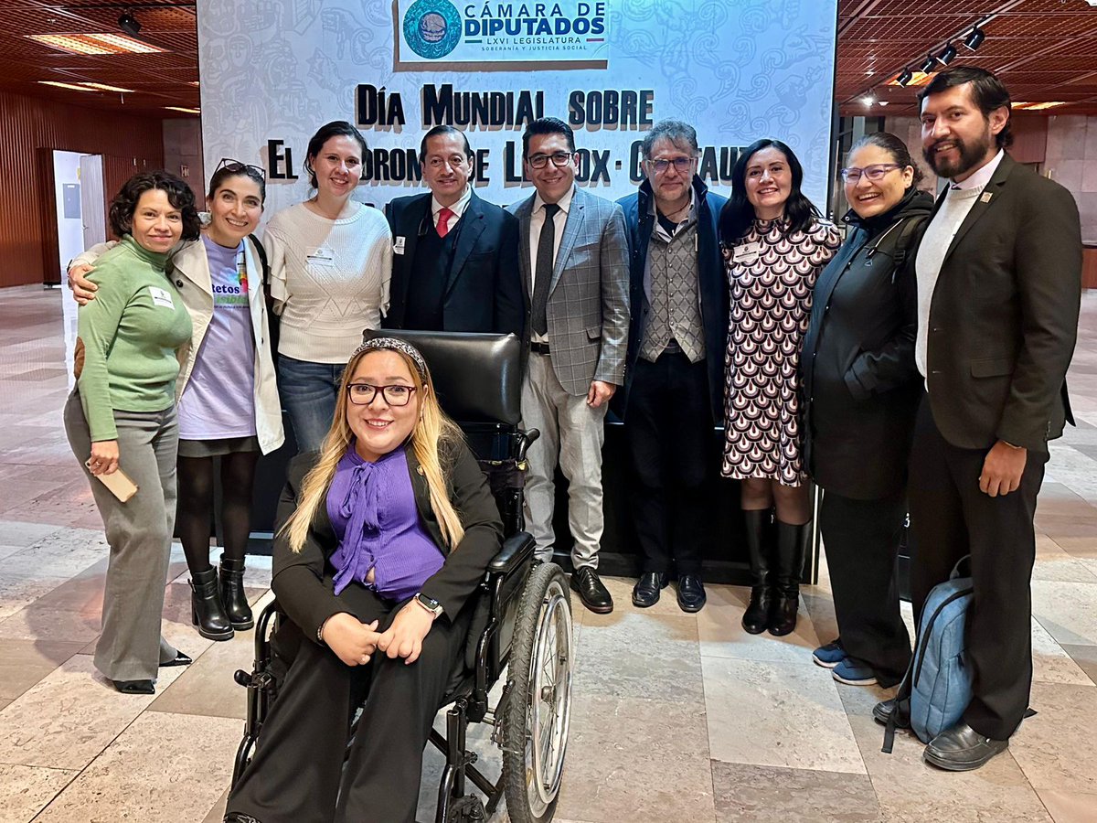 🟣 En el marco del Día Mundial del Síndrome de Lennox–Gastaut, la Dra. Eunice López y nuestro Coordinador Nacional, Dr. Juan Carlos Reséndiz Aparicio, participaron en el Foro de Visibilización del LGS en la Cámara de Diputados.

#Epilepsia #LennoxGastaut #PPE #Salud #Lennox