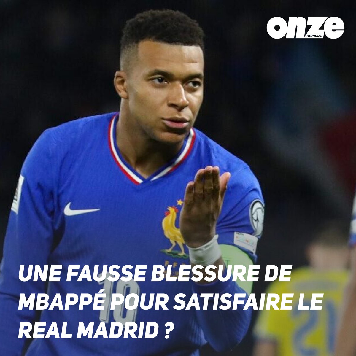 Une fausse blessure de Mbappé pour satisfaire le Real Madrid ?
➡️ l.onzemondial.com/81b