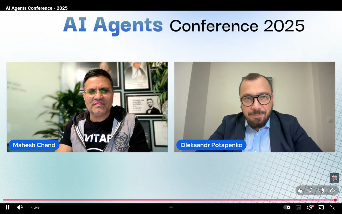 CsharpCorner's tweet photo. Financial AI must be secure β and Oleksandr Potapenko is showing exactly how.
From Black-Box β Guard-Box, learn what it takes to build a regulator-ready safety layer for AI Agents.
πΊ Join live: https://t.co/MHx5M7AKiE
#FinancialAI #AIAgentsConf25 #AIAgentsConference2025 #AIAgents #CSharpCorner #SharpEconomy #AI #Innovation