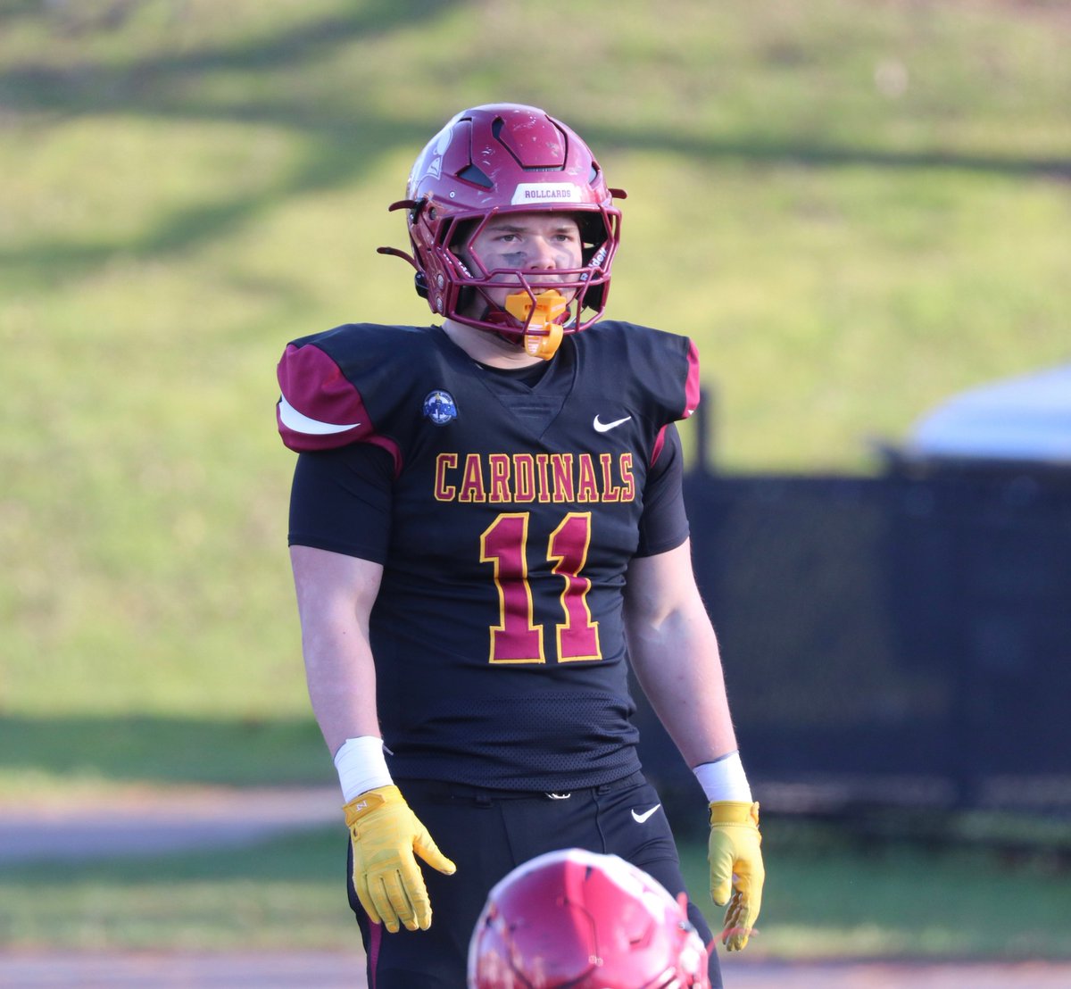 SjfFootball's tweet photo. ALMOST GAMEDAY🔥

St. John Fisher finishes the regular season at home vs. Alfred St. (11/15, 12:00 p.m. Kickoff)

Come &amp; Join us for Senior Day! 

#RollCards https://t.co/LMUeZvUJnx