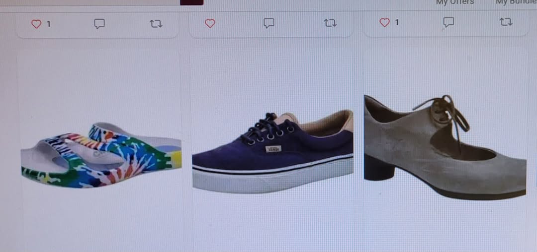 eBayVick441's tweet image. #poshmark Who wants to buy shoes where you can't see the toes/heels?