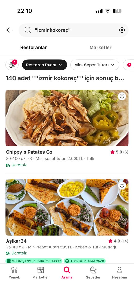brapow's tweet image. Bunların ne alakası var kokoreçle pardon? @yemeksepeti