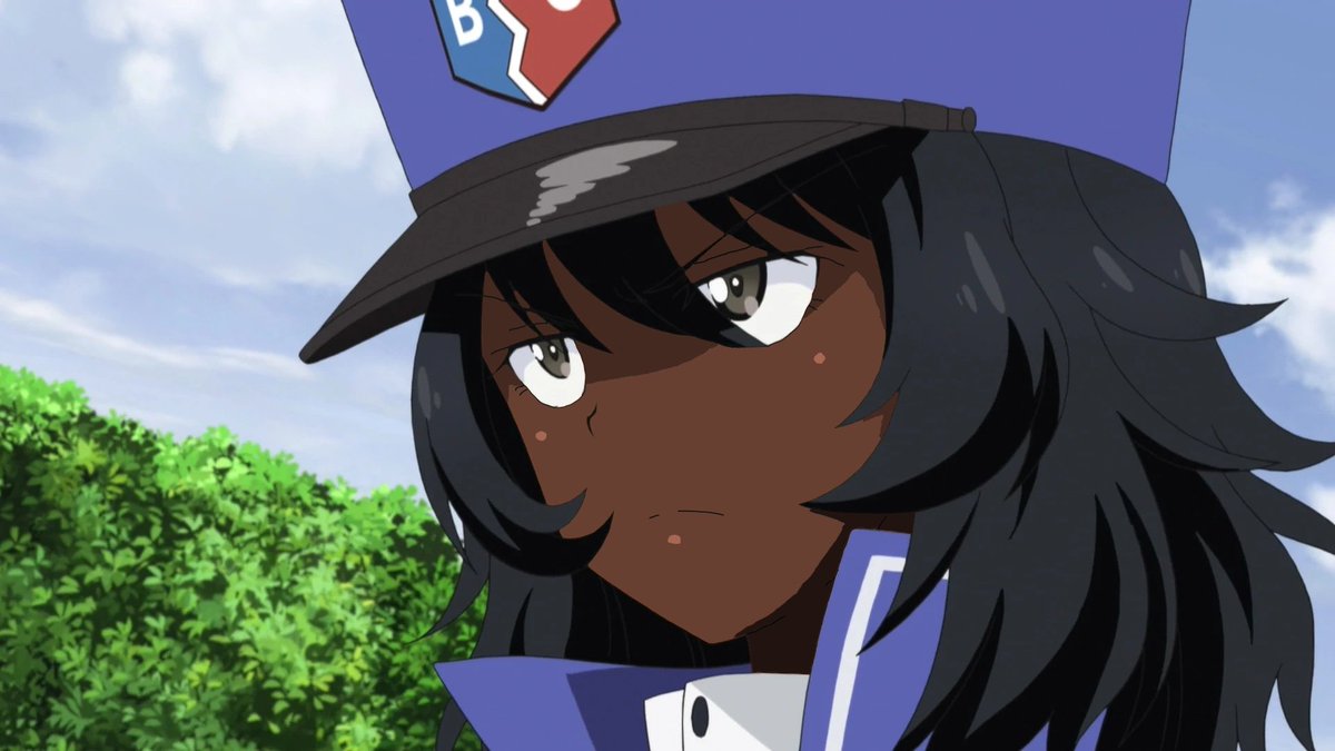 nokochinesespy's tweet image. Rena Andou if she were Congolaise instead of Algerienne