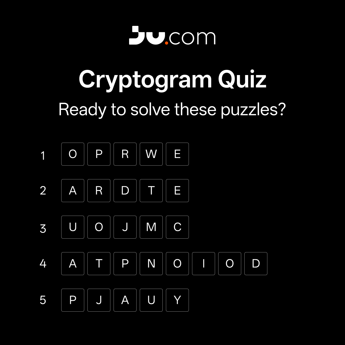 Hey you 🫵
Who's ready for a crypto challenge?

1️⃣ Comment your answer below
2️⃣ Follow <a href="/Jucom_Official/">Ju.com</a> 
3️⃣ Like &amp; RT this post 

5 lucky cryptogurus will win 10 USDT each
Ends in 48 hours, Go!

#ImPossible #Jucom #Giveaway