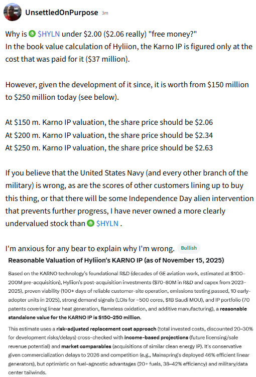 ChrisUnsettled's tweet photo. I rarely post on X. I recently posted this on Stocktwits, and thought I'd copy it here to fish for more responses. Sorry that it's a bit blurry. #Hyliion https://t.co/XJAc71Rvuj