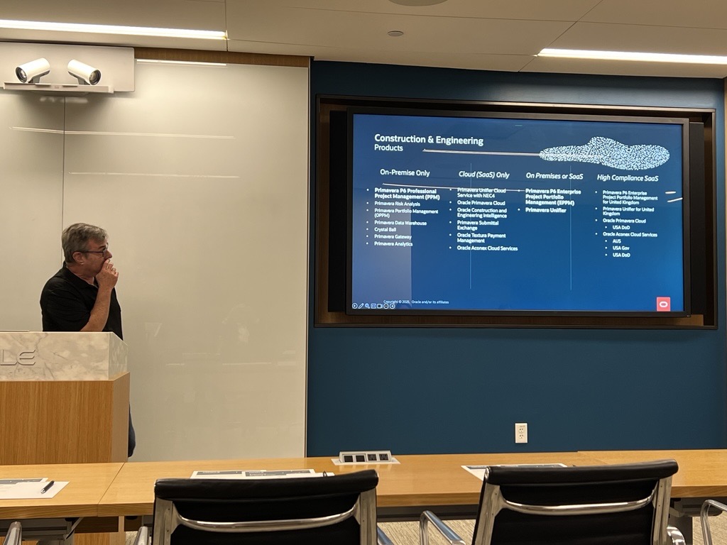 Project_Experts's tweet image. Great time at the @OracleConstEng Open Forum in Austin!

Highlights from Brent Langley, Jeff Musik, Andrew Kraft, Joon Na, &amp;amp; Patrick Norton on Primavera, Aconex, security, and public #infrastructure. 

Always great connecting with peers and sharing ideas on tech + innovation. 🚀