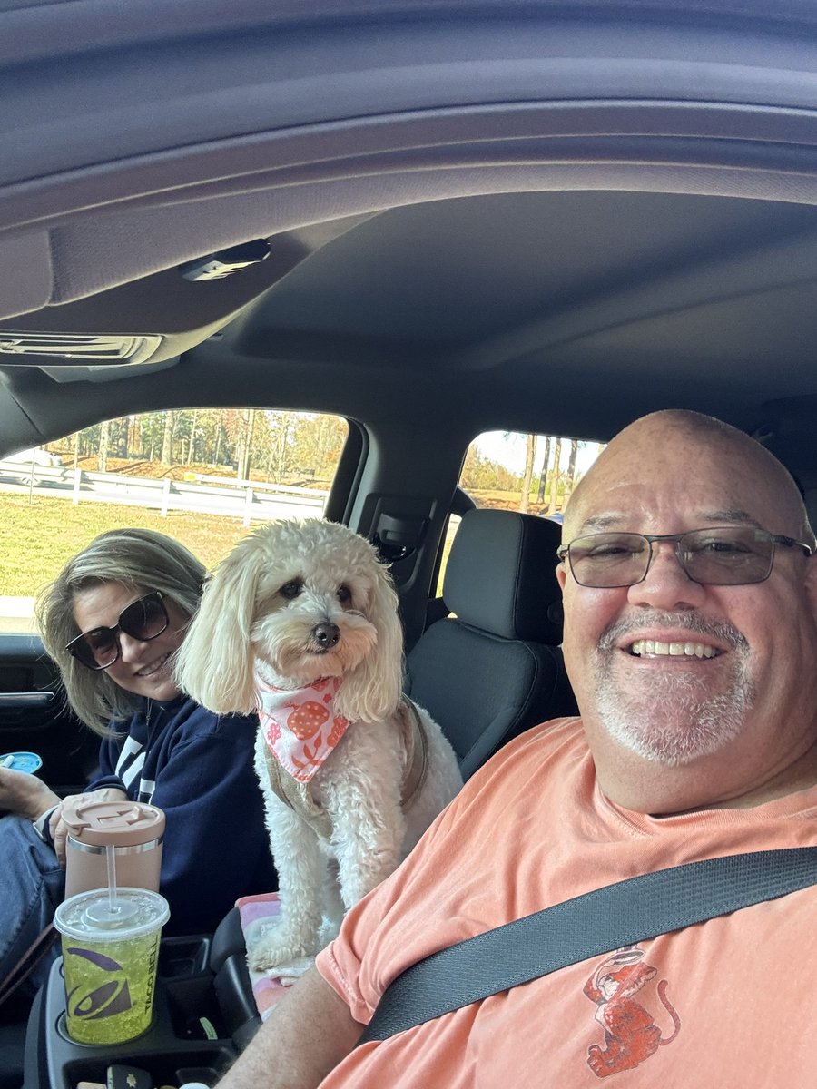Listening to <a href="/ClemsonFB/">Clemson Football</a> pregame show on the @1055TheROAR with the wife <a href="/KimLawter/">Kim Lawter</a> while on road to Aurora NC for the weekend.  <a href="/QualkTalk/">William Qualkinbush</a> <a href="/AshbyMixon/">ashby mixon</a> <a href="/steelerwill/">Will Vandervort</a> something fundamentally wrong with a Friday night college game. #GoTigers

<a href="/rckhes61/">RHester</a> <a href="/larshagenjr/">Lars Hagen</a> <a href="/CUinClayton/">CUinClayton</a>