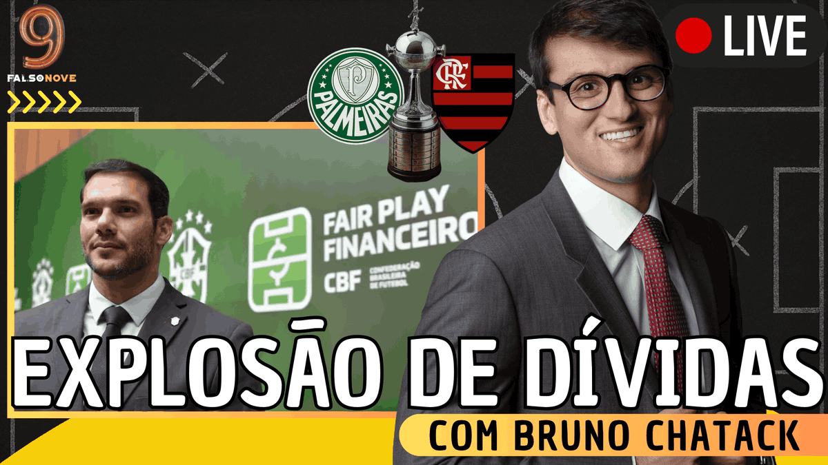 ESTOU AO VIVO COM <a href="/ChatackBruno/">Bruno Chatack</a> !

Vamos falar de Fair Play e endividamento dos clubes com base em técnica e dados.

youtube.com/watch?v=vOMH0m…