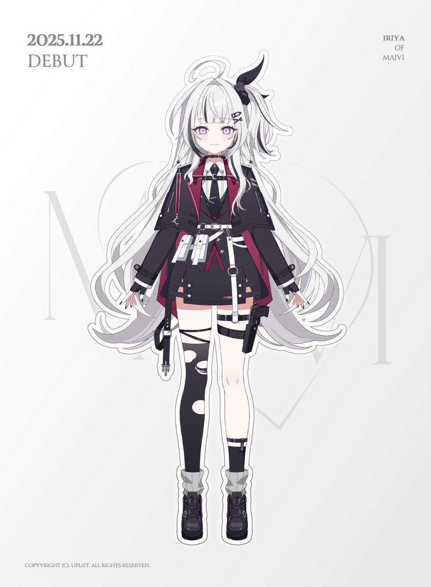 iriya_maivi's tweet image. MAIVI 비주얼 공개 : IRIYA NOIR

메이비의 어둠을 누비는 비밀요원,
이리야 준비 완료! 😎

2025.11.22 4PM 치지직 데뷔
RT 추첨 아크릴스탠드 &amp;amp; 상품권을 드립니다!

☽ Chzzk : bit.ly/3XvH8fo
☽ Fancafe : cafe.naver.com/officialhanavi

#VTuber #버츄얼 #Vtuber準備中