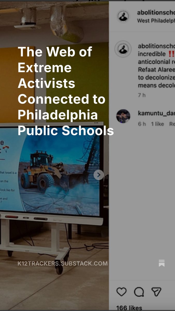 The Web of Extreme Activists Connected to Philadelphia Public Schools  

open.substack.com/pub/k12tracker…