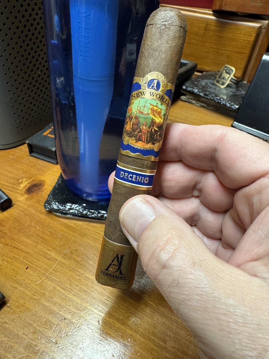 <a href="/sctworthy/">Scott Worthington</a> <a href="/violator57/">Wayne Mabry</a> <a href="/keepmovin2020/">CIGARS&RANDOM STUFF...</a> <a href="/donaldb2986/">Kappy’s Gas</a> <a href="/supercigardave/">Super Dave</a> <a href="/notbuncy/">Buncy, Steering Wheel holder, easy bake oven user</a> <a href="/Not_That_JB/">JB</a> <a href="/AskNaoma/">Naoma</a> <a href="/NicoM310/">Domenico Morrone</a> <a href="/bigbucky24/">First of his name</a> <a href="/nanaimodude/">Mark</a> <a href="/Steve_CigarGuy/">Cigar Guy</a> <a href="/cdcal/">Chris Calbury</a> <a href="/cigarking217/">The Cigar King👑</a> <a href="/CigarBabee/">Cigarbabee X</a> <a href="/michelle_pauser/">MichellePauser</a> <a href="/Mike_W_Simpson/">The Mentor</a> <a href="/ShellyCanuck/">Shelly Mac - Boring Small Biz</a> <a href="/chris73garza/">Christina Garza</a> <a href="/TNHerfin/">Tennessee Herfin</a> <a href="/RChichuk/">Steven Chichuk</a> <a href="/HN_JAD/">Houston-JD</a> <a href="/RobustoBabe/">Robusto Cigar Babe</a> <a href="/SeattleCigars/">Cigar Concierge ™️</a> <a href="/KOBrien53/">Kevin O'Brien</a> <a href="/TheSilverLeo/">TheSilverLeo</a> <a href="/svcigar/">Sean</a> <a href="/rebelchefjay2/">🇵🇷Rebel Chef Jay🇵🇷</a> <a href="/cigaryami/">iCigar Yami</a> <a href="/PuffSmokeNAsh/">Joey Deez 🌰🌰</a> I will enjoy this robusto in honour of <a href="/RobustoBabe/">Robusto Cigar Babe</a>’s birthday. Birthday blessings, Darcie!