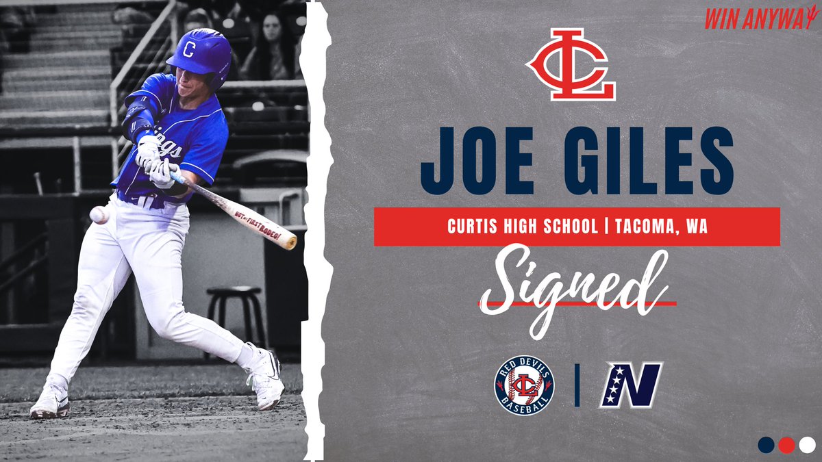 lcdevilsbase's tweet image. Make that 2️⃣ players from Curtis HS in Tacoma💪

Joe Giles is officially on board! Welcome to the Red Devils, Joe!💥

@joegiles_12 | #GoDevils