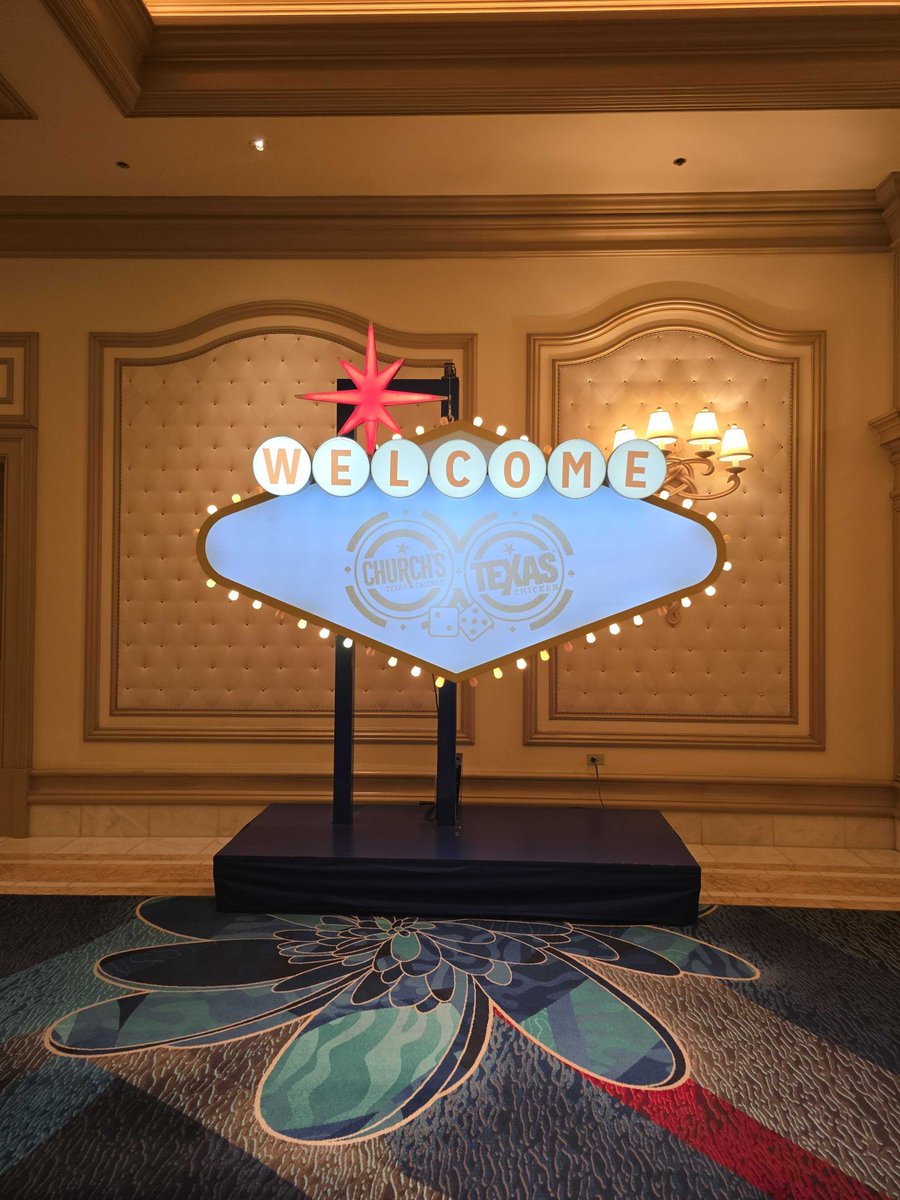 We had a blast at the Church’s Chicken Global Brand Conference in Las Vegas last month — bringing that down-home flavor to the Strip! 🍗🎲

Great conversations, even better company, and plenty of excitement for what’s ahead.

#RestaurantSuccess #GreatPartners #Gratitude