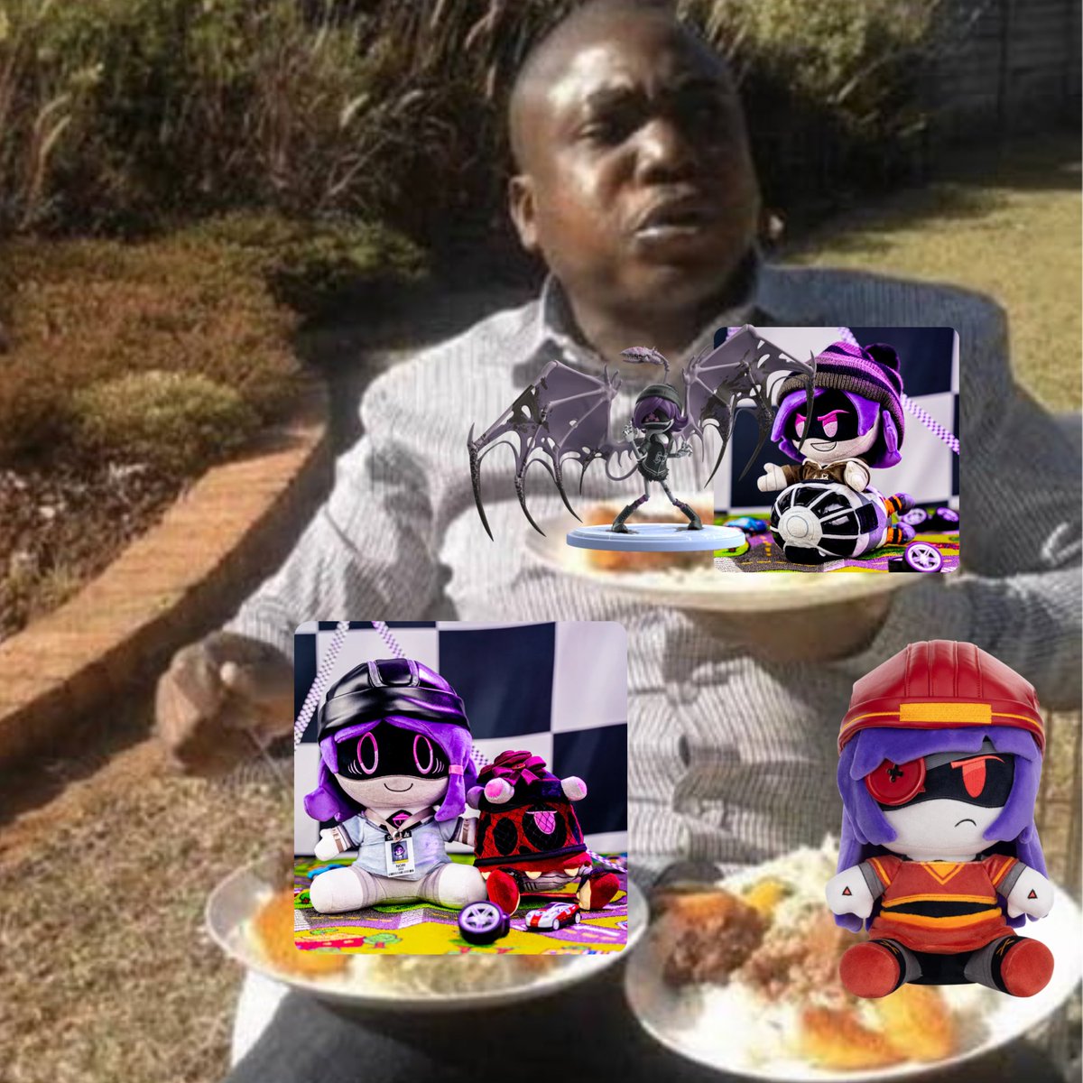 I'm extremely grateful, we are eating too good lately! #murderdrones