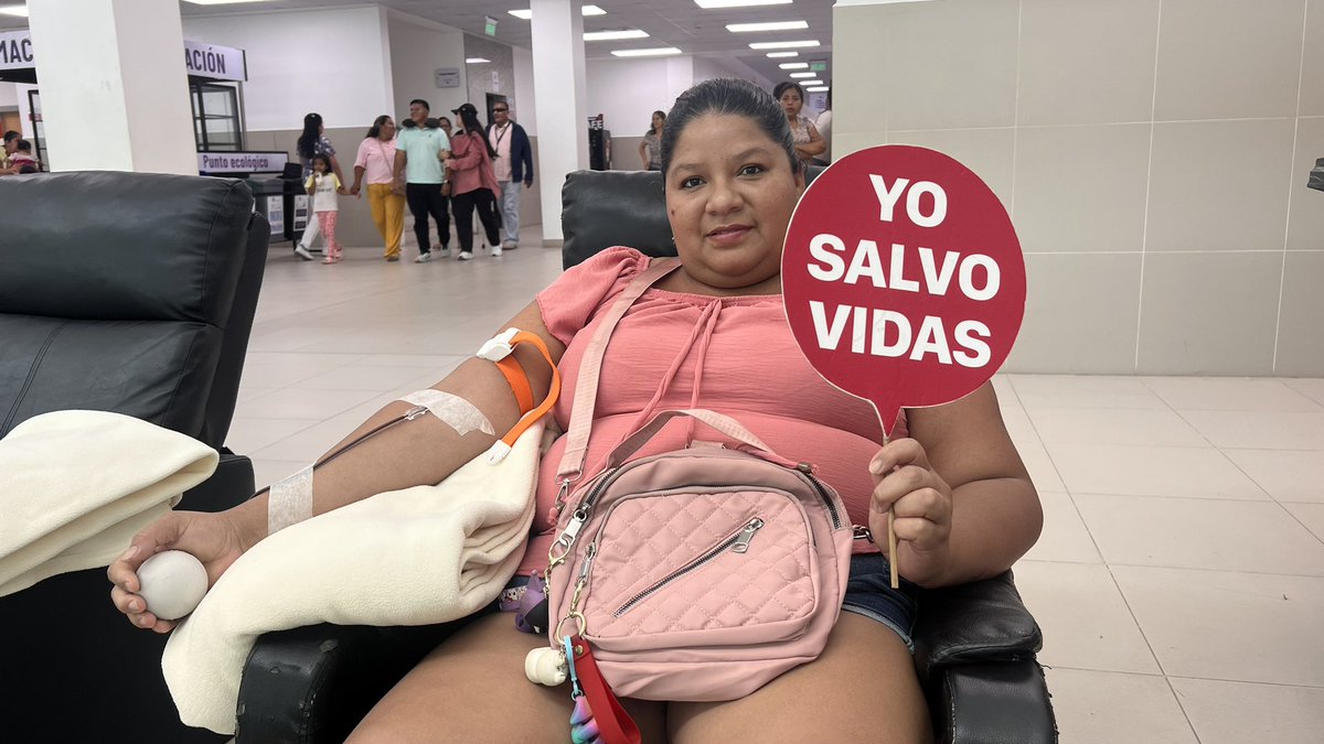 HGDuranMSP's tweet photo. Se llevó a cabo la segunda jornada de la campaña de donación voluntaria de sangre, una acción que nos permite salvar vidas y fortalecer el banco de sangre del hospital.🙌🏼

Agradecemos a todas las personas que se sumaron a esta noble causa.🩸💜

#ElNuevoEcuador https://t.co/ECmLxZMWz9