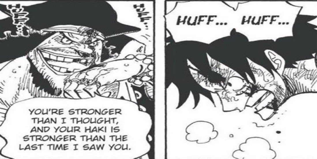 the QRTs caught me so offguard genuinely thought everyone was informed about this, i used to debate this years ago 

Viz got their shit tg after. Teach during Impel Down actually mentioned that Luffy’s Haki got better since the last time he saw him…which was during indeed Jaya