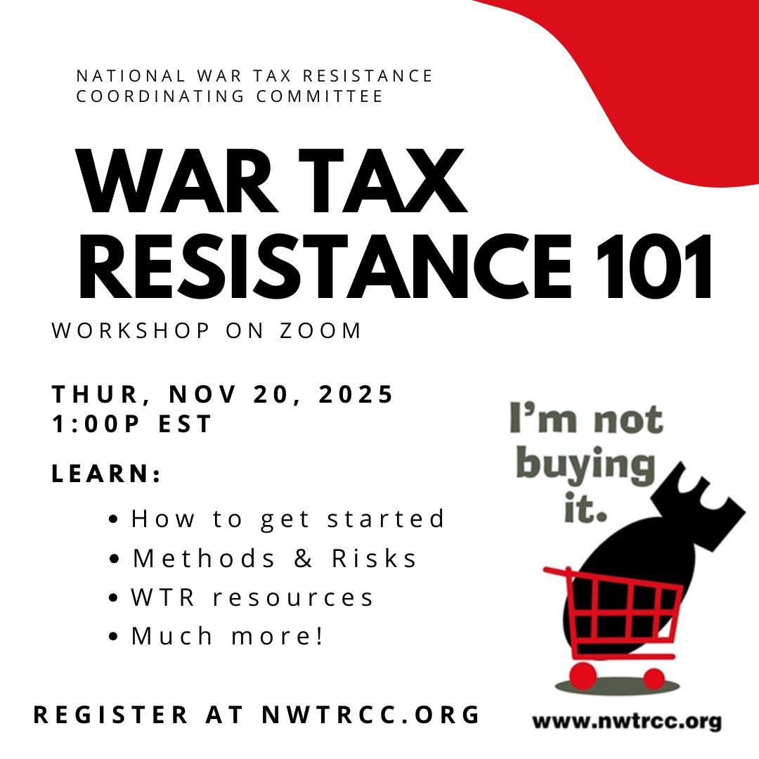 WarTaxResister's tweet image. Register here: us06web.zoom.us/meeting/regist…