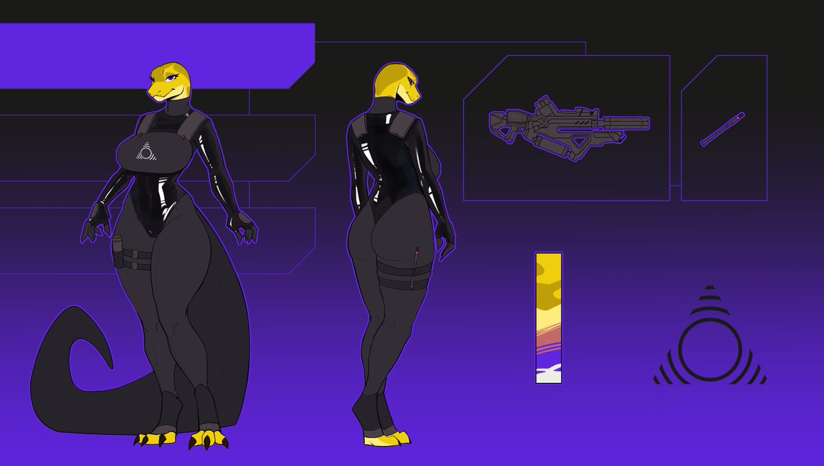 RftaArt's tweet photo. Finished reference sheet commission 
For Hazardtime https://t.co/ocXw5VaYaJ