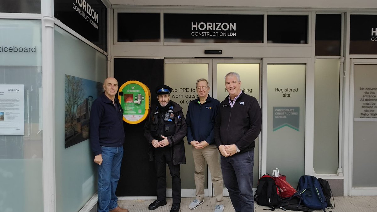 This month we celebrate the 9th Anniversary of the Community Defibrillator Partnership. In 9 years we have gone from zero to 30 defibrillators in and around Windsor. The partnership comprises Windsor St. George, Windsor Lions, Thames Valley Police and the Windsor and Eton Town