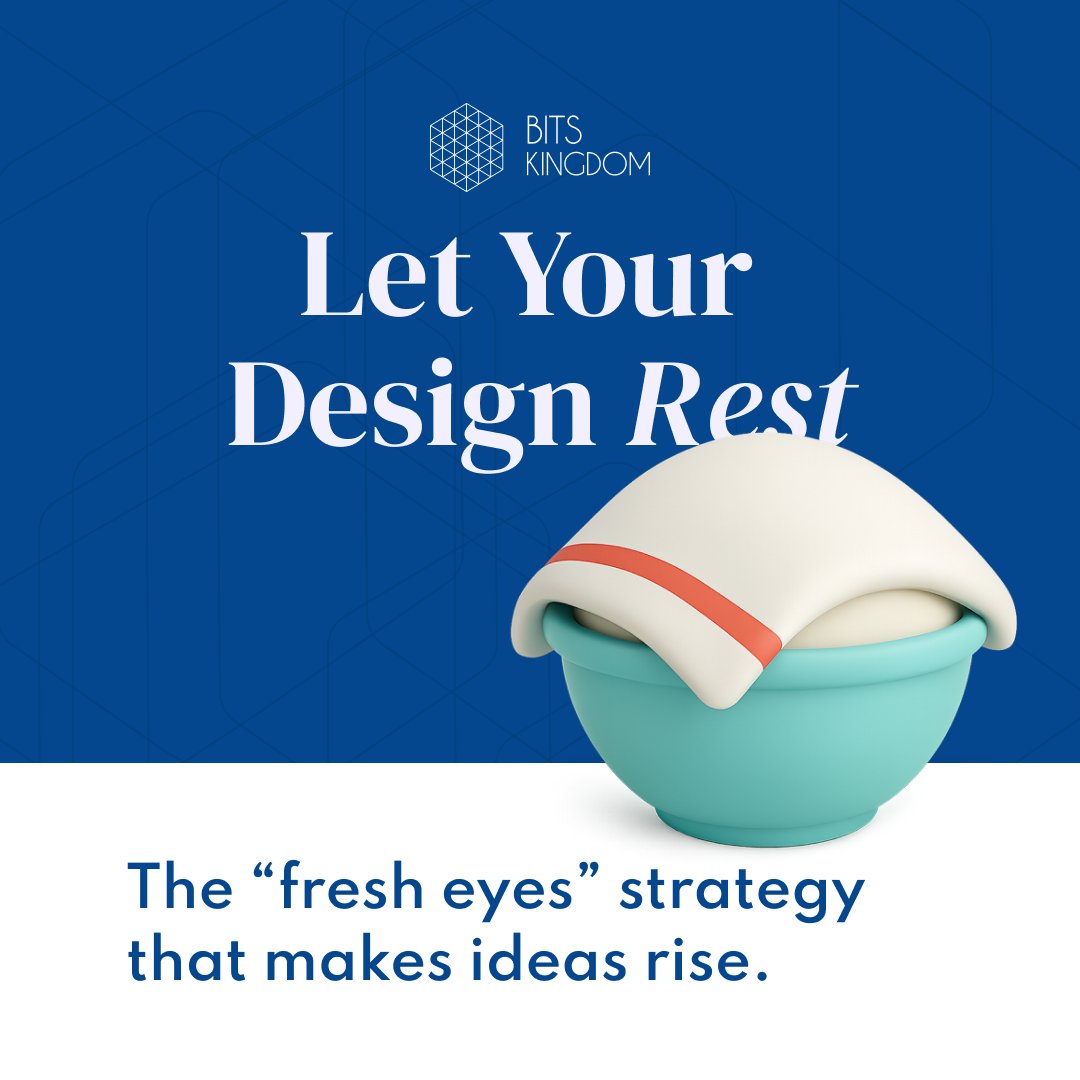 BitsKingdom's tweet image. Design, like sourdough, gets better when it’s given time. 👉 Read more: bitskingdom.com/blog/how-to-im… 

#UXUI #DesignProcess #Creativity #DesignThinking #VisualDesign