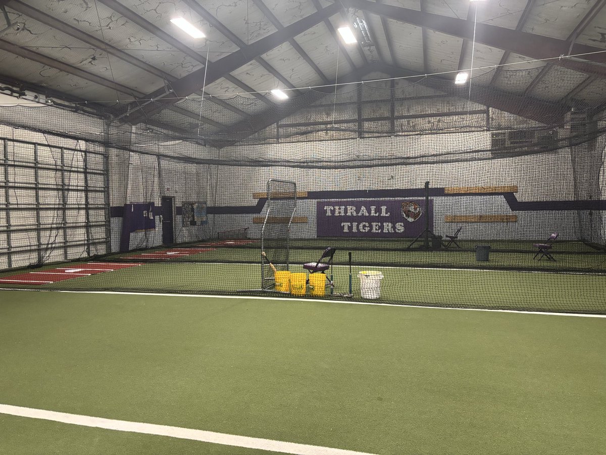 Ready for work. Thank you to everyone who saw the value in making this happen for our baseball and softball programs!