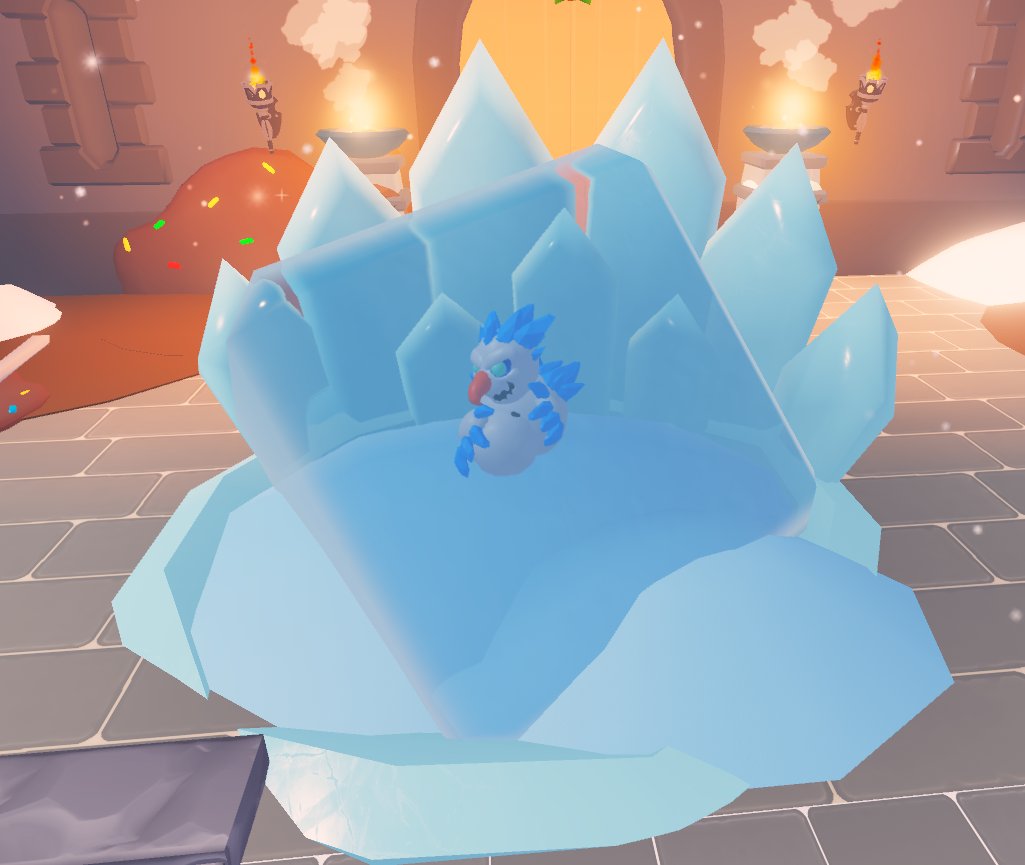 He's defrosting... #adoptme