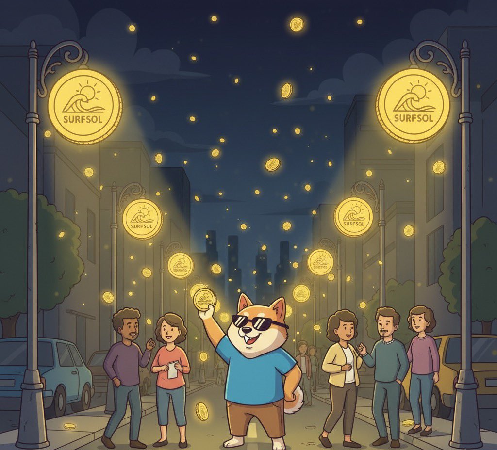 SOLANASURFSOL's tweet photo. $SURFSOL is lighting up the night, illuminating paths to new opportunities for everyone! 💡

🔥We're building a brighter future, one coin at a time. Join the glow! #Solana #CryptoCommunity #SURFSOL #Hope https://t.co/Q1QbAV31Hd