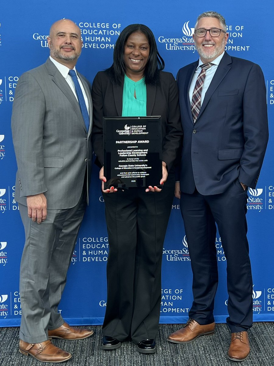 gonzalo_lacava's tweet image. What a week! @GeorgiaStateU honored @FCSPLLD as Partner of the Year, and we showcased Level Up Fulton at @CogniaOrg’s IMPACT ATL Conference. Big things ahead for @FultonCoSchools! @GO_Fulton