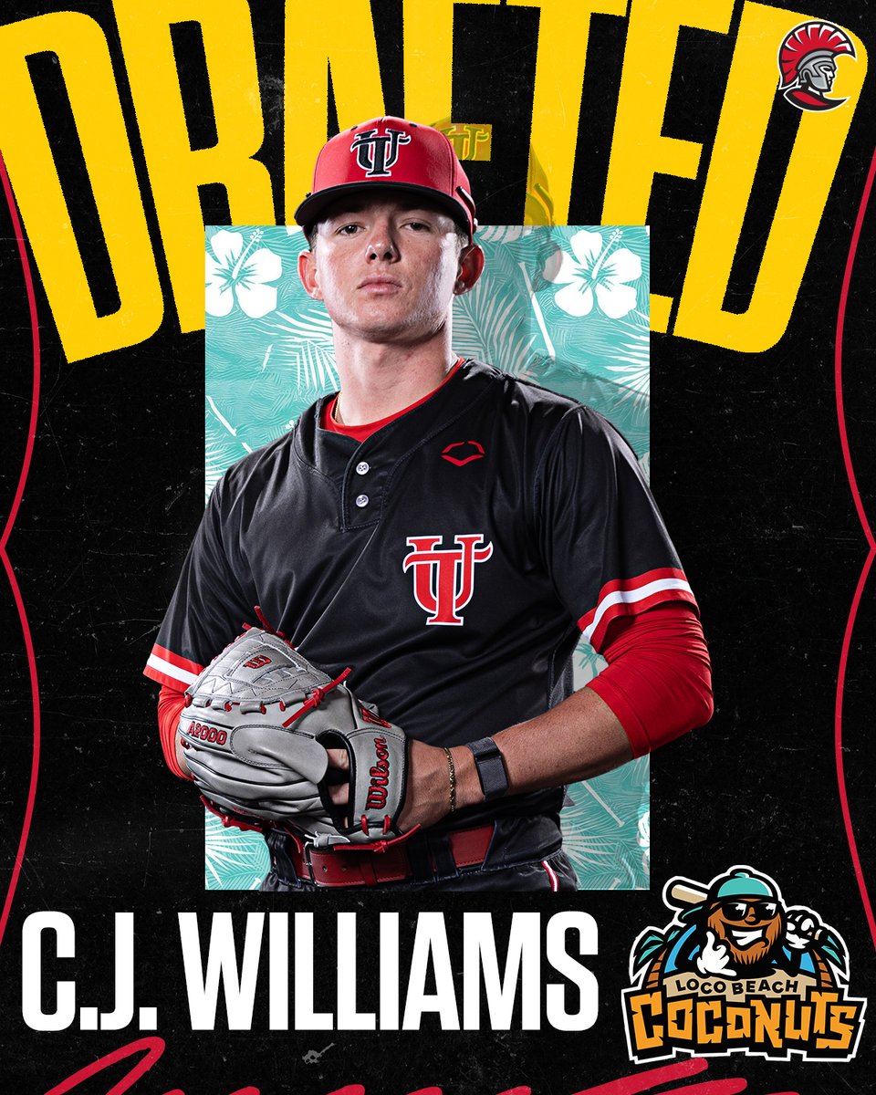 C.J. Williams has his name called in <a href="/TheSavBananas/">Savannah Bananas</a>  Draft as the righthanded pitcher is selected by the Coconuts.

#TampaBaseball⚾️ #StandAsOne🛡️
