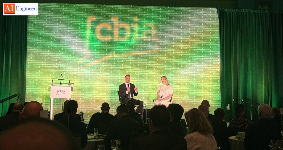 This past Wednesday, the AIE team had a great time attending the CBIA 2025 Annual Meeting &amp; Reception at the Connecticut Convention Center in Hartford, CT. 

#CT #Business #Community