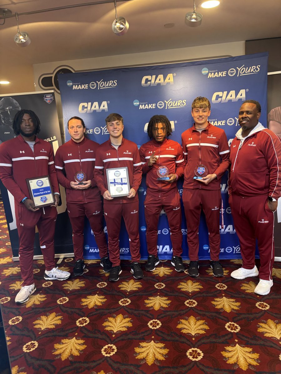 CIAA OFFENSIVE PLAYER OF THE YEAR- VUU Long Snapper-SPECIAL TEAMS PLAYER OF THE YEAR-1ST ALL CONFERENCE TEAM PUNT RETURNER(LEADING THE NATION)-2ND TEAM ALL CONFERENCE PUNTER