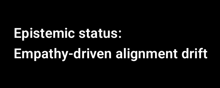 So I asked chatGPT for an epistemic status on its replies to me