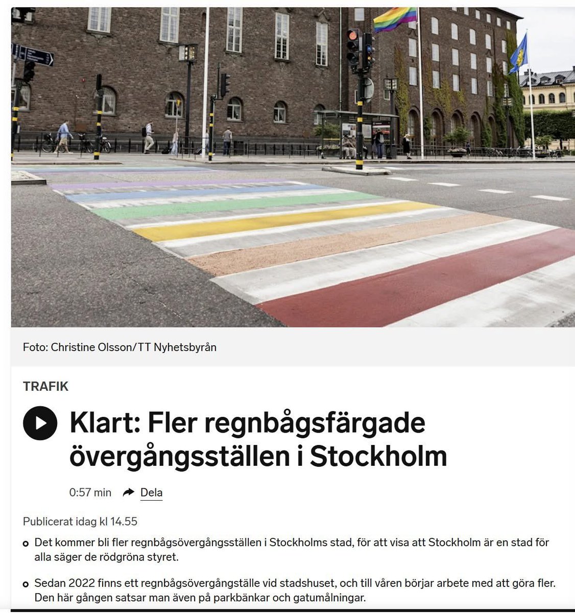 Stockholms rödgröna styre höjde alltså skatten för alla, för att kasta bort pengar på dylikt trams.