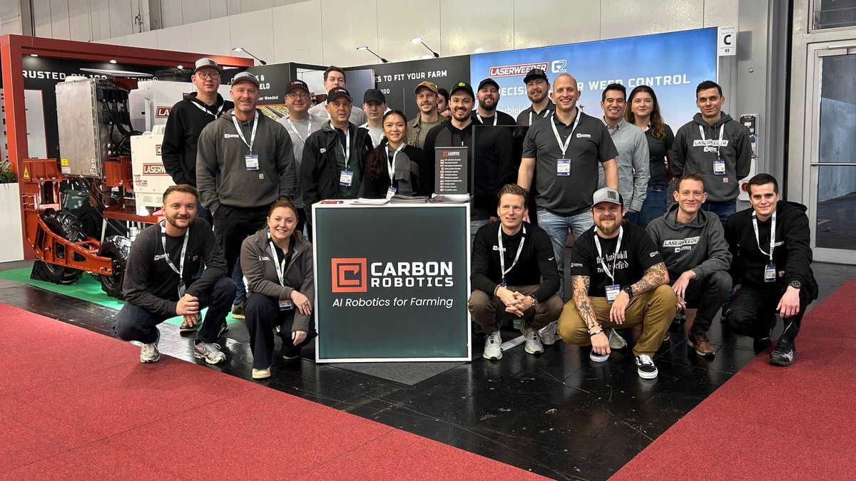 carbon_robotics's tweet image. What an epic week so far at @AGRITECHNICA 2025 in Hannover, Germany. As the world’s largest agricultural equipment and technology show, it brought together more than 450,000 attendees across 7 full days of innovation and energy. It&apos;s been awesome to get to talk with so many great…
